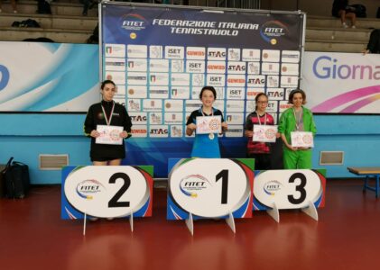 Tornei nazionali: Claudia Bertolini oro alla Giornata Rosa, Tommaso Giovannetti terzo nell’Assoluto